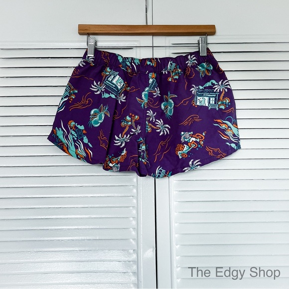 Patagonia | Barely Baggies Shorts Taco Stand Palm Tree Print - Picture 3 of 7